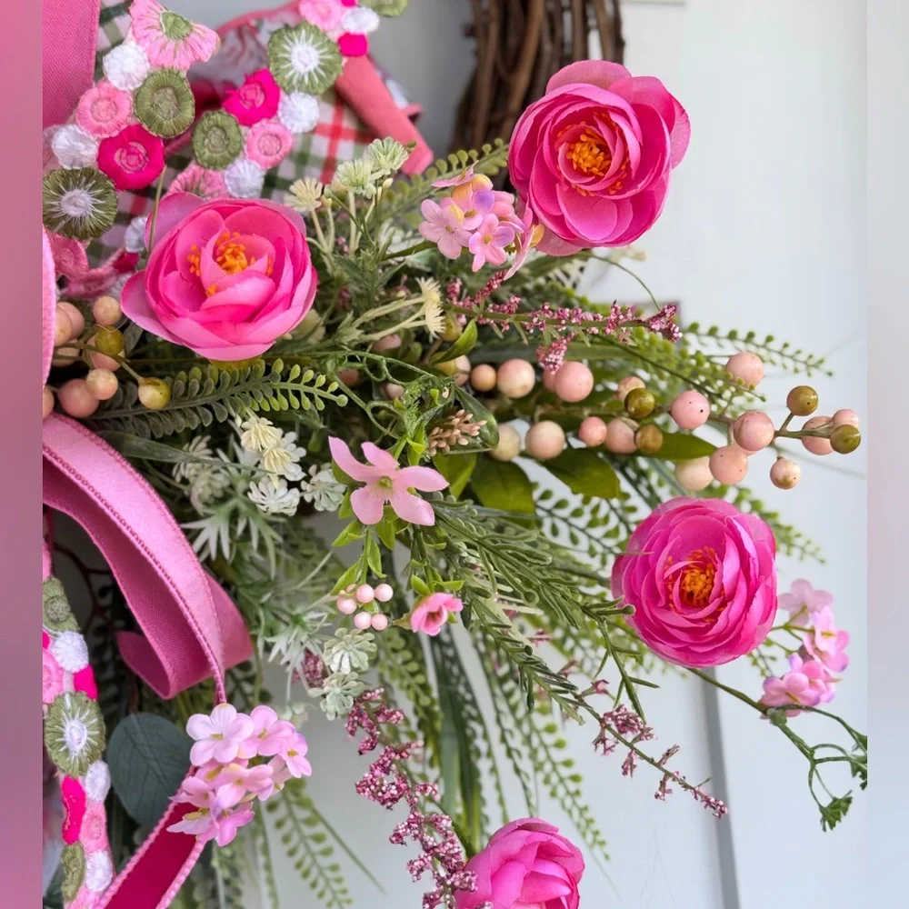 Pretty in Pink Wreath